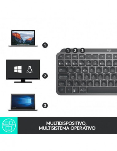 Teclado Logitech MX Keys Mini -...