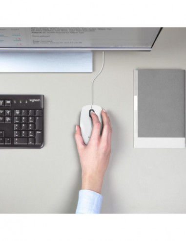 Rato Logitech M100, USB, Óptico, 1000...