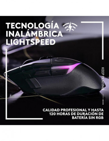 Logitech G G502 X Plus Ratón Mano...