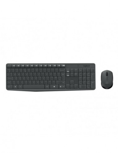 Kit Teclado e Rato Logitech MK235:...