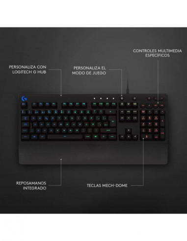 Teclado Logitech G213 Prodigy - PT...