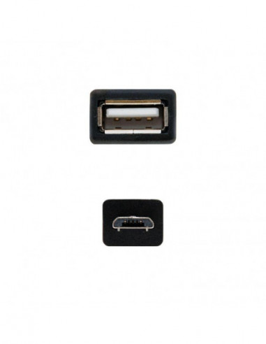 Adaptador Nanocable Micro USB 2.0 OTG... Adaptador Nanocable Micro USB 2.0 OTG...