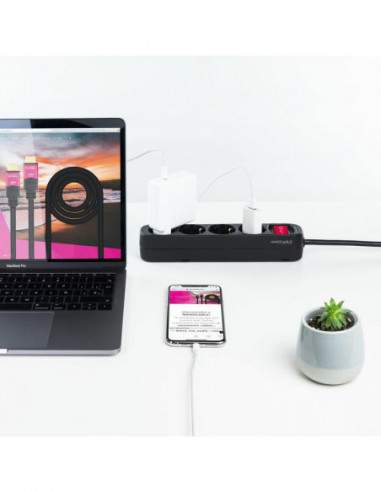 Regista Nanocable 4 Tomadas com... Regista Nanocable 4 Tomadas com...