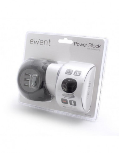 Regleta Ewent EW3938 com 3 Tomadas e... Regleta Ewent EW3938 com 3 Tomadas e...