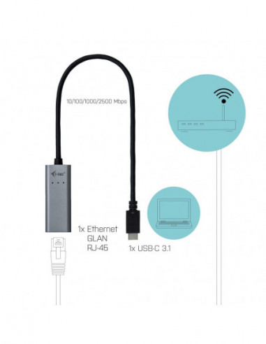 Adaptador I-Tec Usb-C 2.5gbps... Adaptador I-Tec Usb-C 2.5gbps...