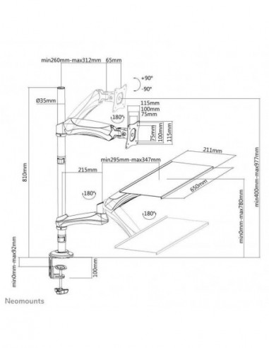 Suporte de Monitor NewStar... Suporte de Monitor NewStar...