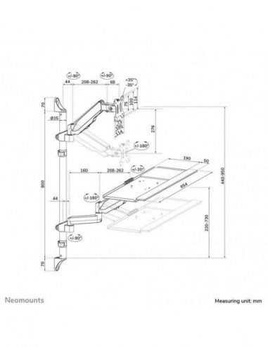 Suporte de Monitor Neomounts...