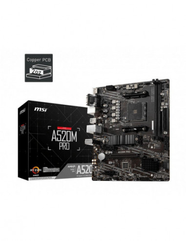 MB MSI A520M-A PRO SKT AMD AM4 2xDDR4... MB MSI A520M-A PRO SKT AMD AM4 2xDDR4...