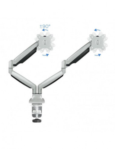 Suporte Tooq para 2 Monitores,...