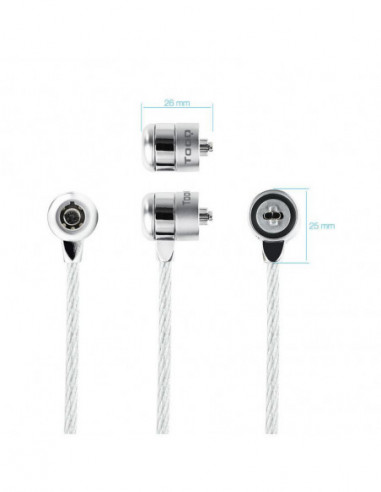 Cabo de Segurança Tooq TQCLKC0025,... Cabo de Segurança Tooq TQCLKC0025,...