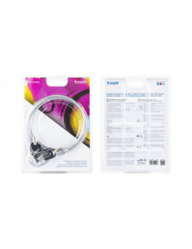Cabo de Segurança Tooq TQCLKC0025,... Cabo de Segurança Tooq TQCLKC0025,...