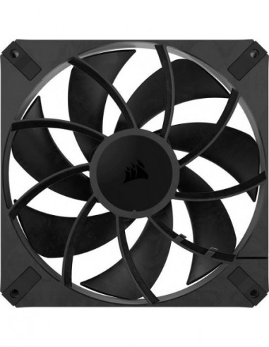 Ventilador Corsair RS140 MAX, Preto,... Ventilador Corsair RS140 MAX, Preto,...