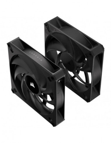 Ventilador Corsair RS140 MAX, Preto,... Ventilador Corsair RS140 MAX, Preto,...