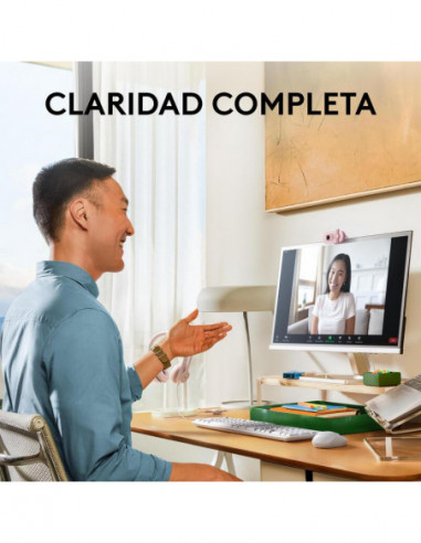Câmara Web Logitech Brio 100, Rosa -... Câmara Web Logitech Brio 100, Rosa -...