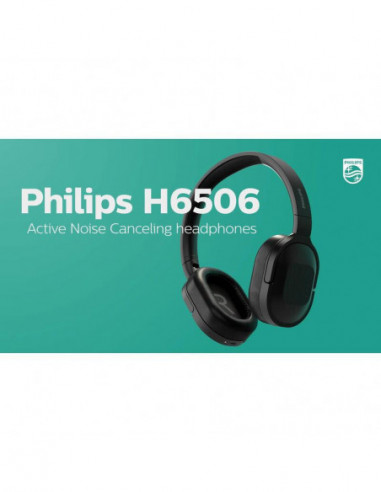 Auscultadores Philips TAH6506BK/00 -...