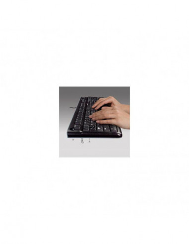 Teclado Inglés Logitech K120 Usb...