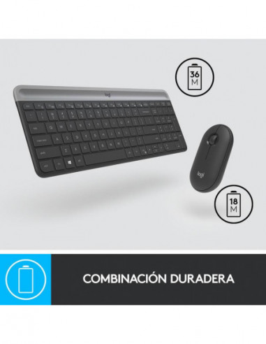 Conjunto Teclado e Rato Logitech...