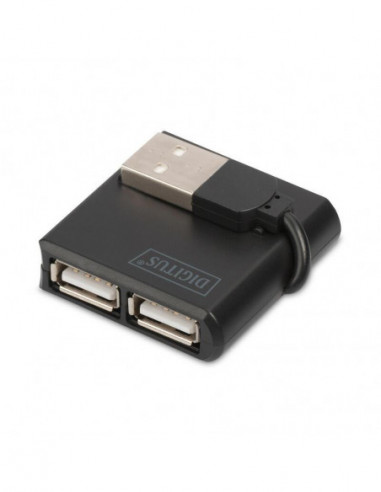 Hub USB DIGITUS DA-70217: 4 Portas... Hub USB DIGITUS DA-70217: 4 Portas...