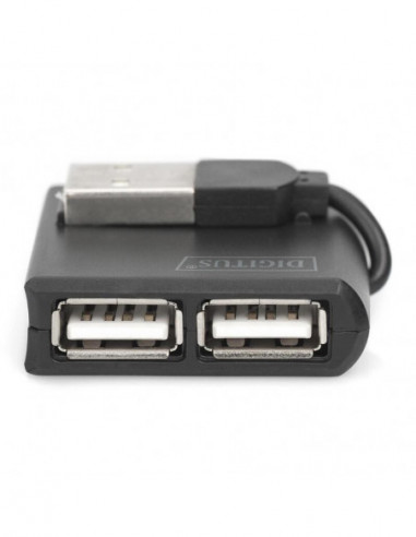 Hub USB DIGITUS DA-70217: 4 Portas... Hub USB DIGITUS DA-70217: 4 Portas...