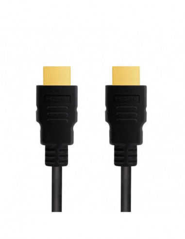 Cabo HDMI Logilink CH0078, 2m, Preto,... Cabo HDMI Logilink CH0078, 2m, Preto,...