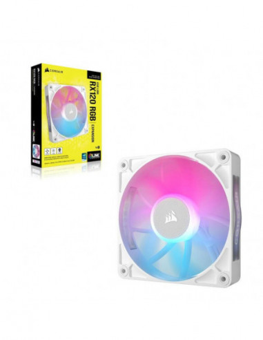 Ventilador PC Corsair RX120 RGB iCUE... Ventilador PC Corsair RX120 RGB iCUE...
