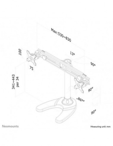 Suporte para Monitor Newstar...