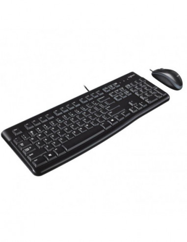 Teclado Inglés + Raton Logitech Mk120...
