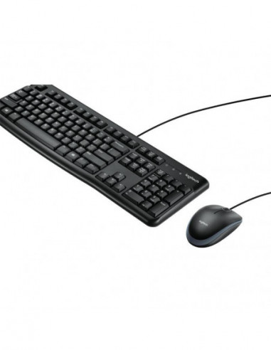 Teclado Inglés + Raton Logitech Mk120...
