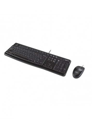 Teclado Inglés + Raton Logitech Mk120...