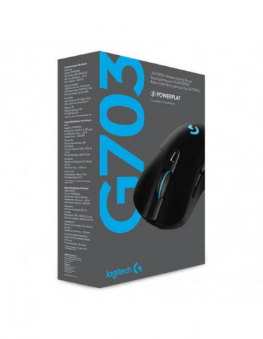 G703 Lightspeed - Black - Ewr2 Wrls In