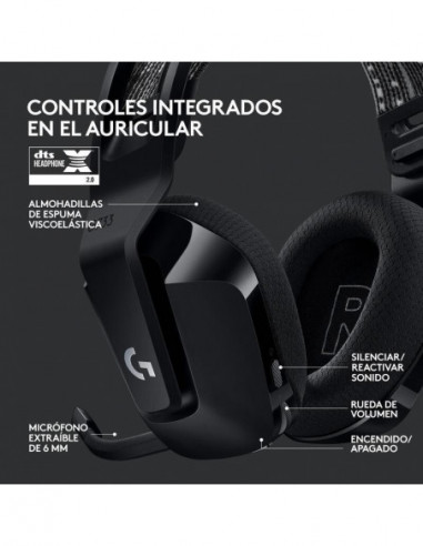 Auscultadores Logitech G733, Sem... Auscultadores Logitech G733, Sem...