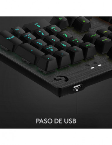 Teclado Logitech G G512 Carbon -...