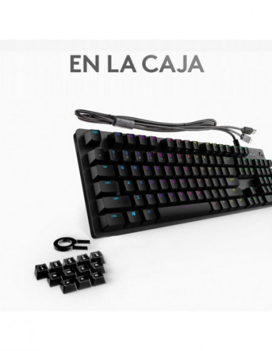 Teclado Logitech G G512 Carbon -...