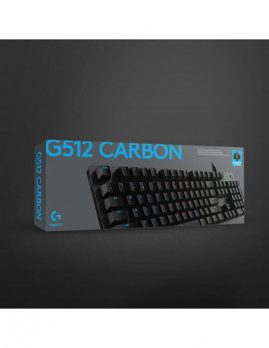 Teclado Logitech G G512 Carbon -...
