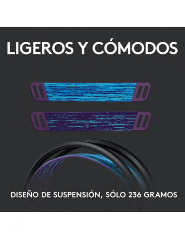 Auscultadores Logitech G535 Wireless,...