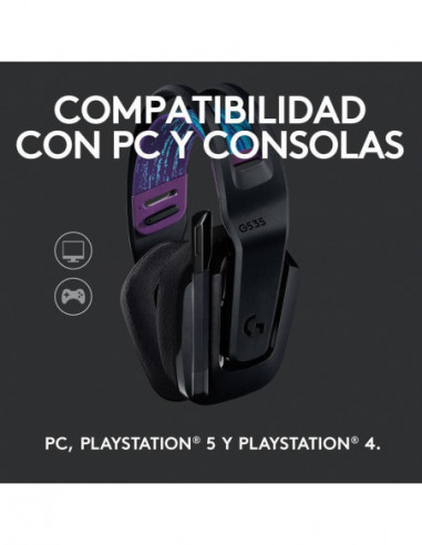 Auscultadores Logitech G535 Wireless,...