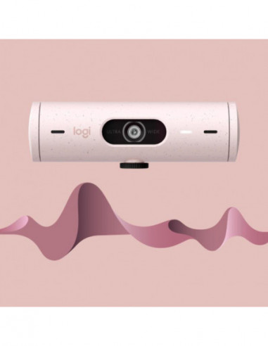 Webcam Logitech Brio 500, Rosa Webcam Logitech Brio 500, Rosa