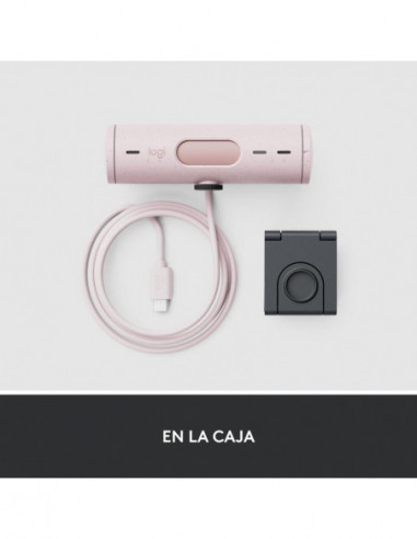 Webcam Logitech Brio 500, Rosa Webcam Logitech Brio 500, Rosa