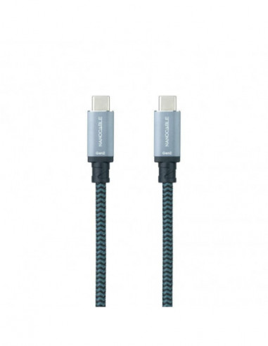 Cabo USB-C Nanocable USB 3.1 Gen2 5A...