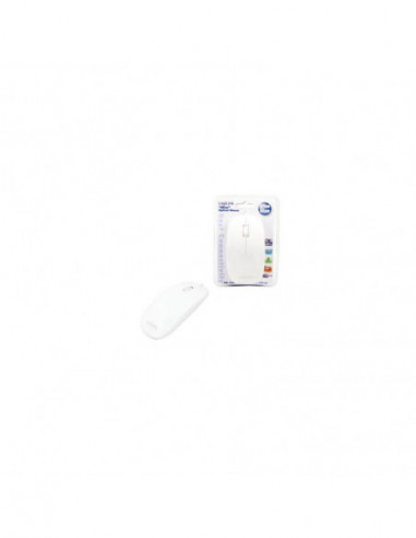 Rato Usb Slim Óptico 1000dpi Branco -...