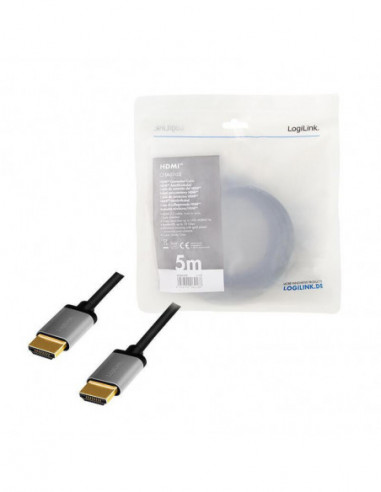 Cabo HDMI Logilink CHA0103 - 5m,...