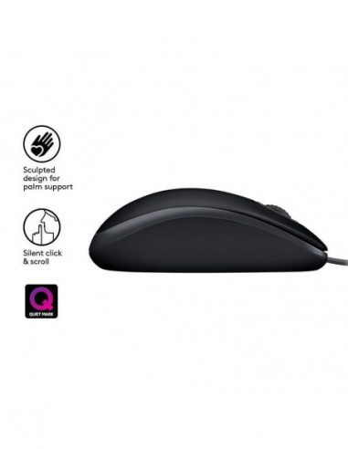 Raton Logitech B110 Silent Optico Usb...