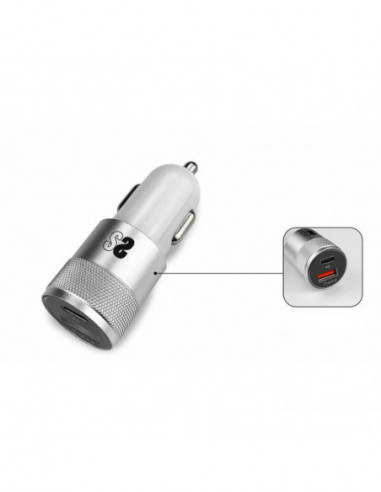 Carregador de Carro SUBBLIM com Power... Carregador de Carro SUBBLIM com Power...
