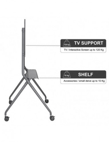 Suporte para TV Ewent EW1542 - Móvel,... Suporte para TV Ewent EW1542 - Móvel,...