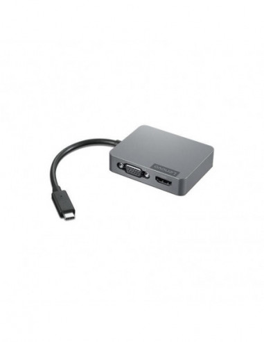 Hub USB-C Lenovo Travel Gen2: HDMI,... Hub USB-C Lenovo Travel Gen2: HDMI,...