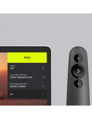 Apresentador Logitech R500s, sem... Apresentador Logitech R500s, sem...