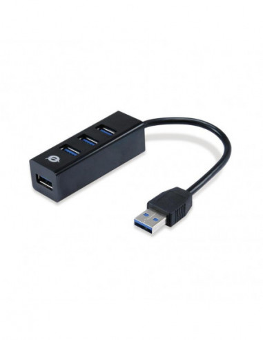 Hub USB 3.0 Conceptronic HUBBIES04B -...