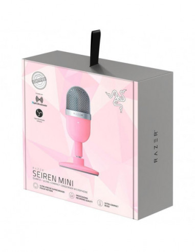 Microfone Razer Seiren Mini Quartz,...