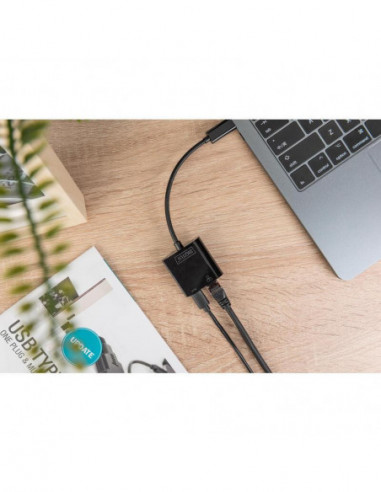 Adaptador Assmann DN-3027 USB-C para...