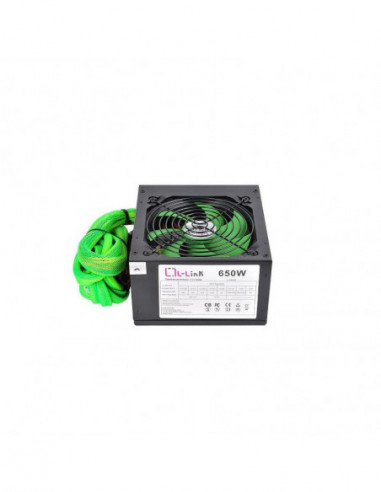 Fonte de Alimentação L-Link 650W... Fonte de Alimentação L-Link 650W...